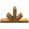 Ekena Millwork Saratoga Rough Sawn Timber Gable Bracket, Western Red Cedar, 36"W x 24"H x 4"D x 4"F, 16/12 Pitch GBW036X24X0404SAR00RWR - alternate 4